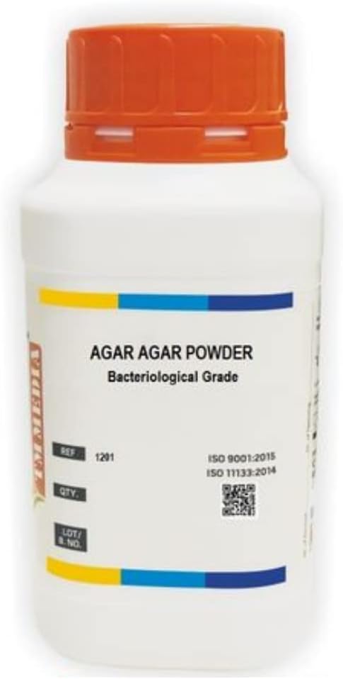 1201 Agar Powder (Bacteriological Grade) 500GM | Agar powder is specifically produced for use in bacteriological culture media and plant tissue culture media