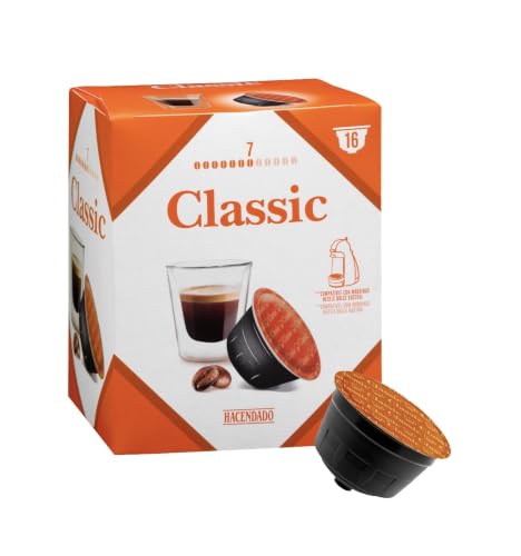 Café en Cápsulas Classic Hacendado (compatible con dolce gusto) 16 cápsulas