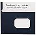 Staples 2‑Pocket Folder, Navy Blue, Letter‑Size Document Folder, Durable Lightweight Paper Folder for School, Office & Home Organization