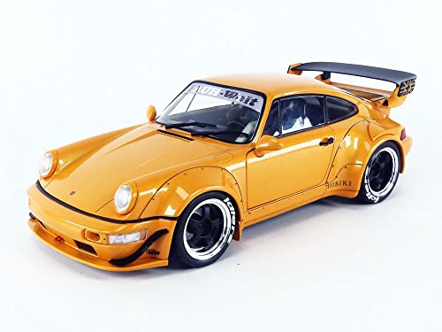 Preisvergleich Produktbild Solido 1:18 RWB 964 HIBIKI orange