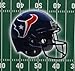 Rico Houston Football Texans - Classic 2 Track Wooden Field Shaped Cribbage Board
