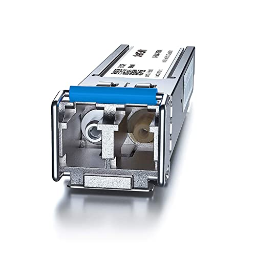 Image of 10Gtek 1.25G 1000Base-ZX SFP Transceiver, 1550nm SMF, up to 80 km, for Cisco GLC-ZX-SMD, Ubiquiti UniFi, Mikrotik, D-Link, Supermicro, Netgear, TP-Link, Broadcom, Linksys and More.