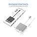 USB C to HDMI Adapter, 4K USB Hub with 100W PD Charging, USB-A 3.0 Port, Multiport Adapter for MacBook, Chromebook, iPad, Surface, TV, Monitor, and More (Gray, 6.29 * 2.95 * 0.6)
