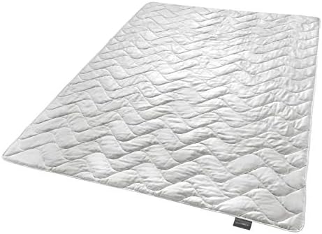 Traumnacht Exklusiv leichte -Bettdecke für den Sommer aus 100% Wildseide, Öko-Tex zertifiziert, Made in Germany, Füllgewicht: 550gr, 135 x 200 cm