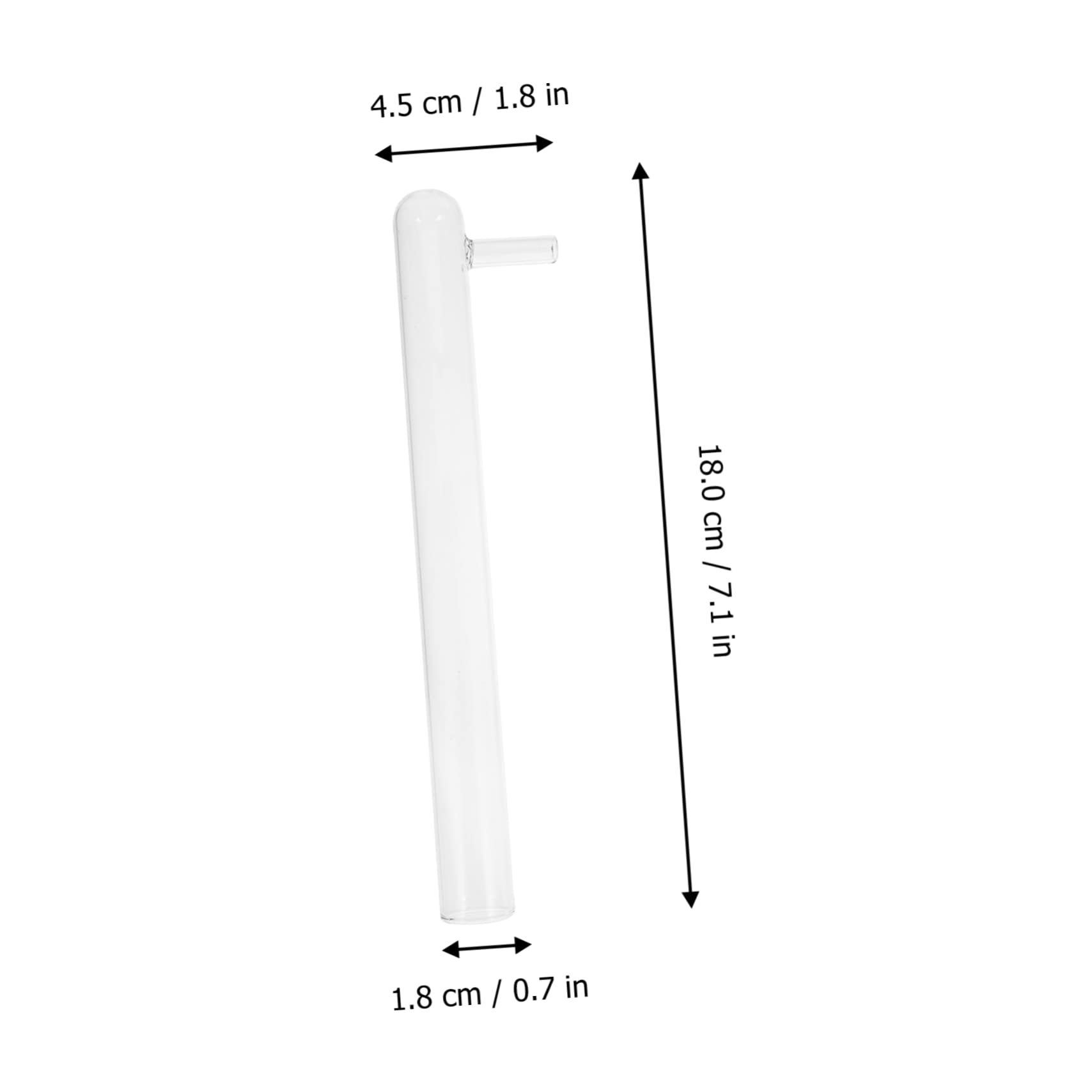 iplusmile 5 Pezzi Tubo di Vetro per Formiche Resistente ad Alte Temperature Elevata Affidabilità per Paesaggistica e Esperimenti Scientifici