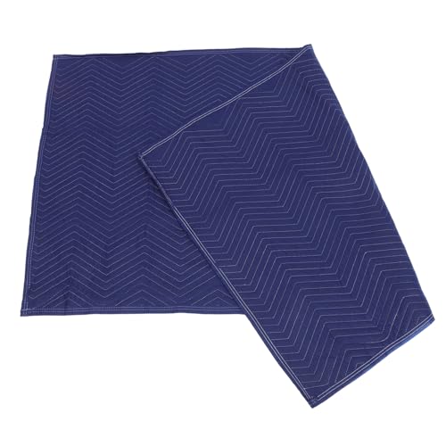 Gatuida Manta Protectora para Mudanzas de Servicio Pesado Acolchada para Muebles Manta de Transporte y Embalaje Ligera y Resistente Grande Color Azul para Mudanzas y Almacenaje