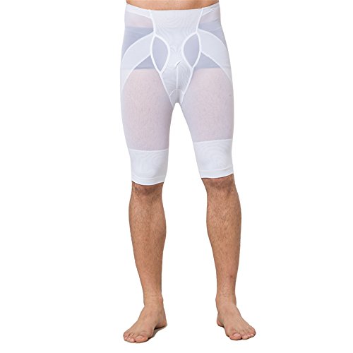 Faja reductora de cuerpo para hombre calzoncillos largos de compresion fuerte de 170g de powernet
