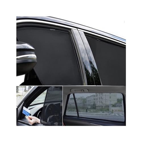 Pare-soleil voiture Nissan Qashqai J11 anti uv rideau magnétique occultant contre la chaleur - 3