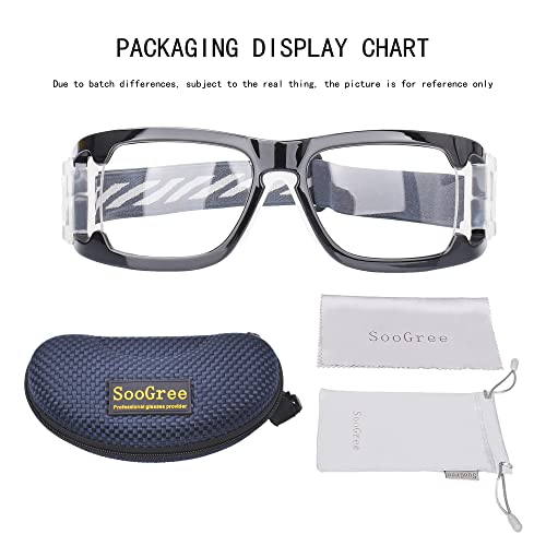 Soogree Sports Goggles Glasses Men Racquetball Basketball Football Eyewear Protective Glasses Shock Collision Lens Replaceable #TOP6