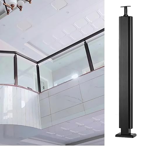 Poteau central robuste pour garde-corps en verre de 120 cm - 2