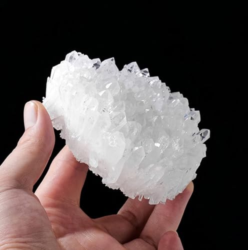 Mineral de cuarzo blanco en bruto grande de 900g para coleccionistas 5