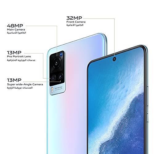 Image of Vivo X60 (Shimmer Blue, 12GB RAM, 256GB Storage) with No Cost EMI & Additional Exchange Offers