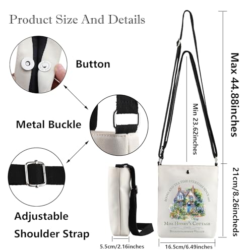 G2TUP Miss Honey's Crossbody Bag Miss Honey's Cottage Gift Ms Trunchbull Gifts Musical Movie Gift Musical Lover Shoulder Bag2