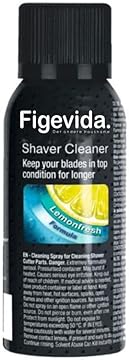FIGEVIDA Spray di Pulizia adatto a Braun Rasoio da Barba Elettrico 100 ml 65002724 81536856