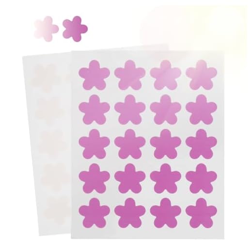 Stickers V-Stickers for Sunscreen, 120 Count V Detection Stickers, Sweat-proof Sunscreen Stickers, You Can Wear All Day, Changes Color to Help Prevent Sunburn
