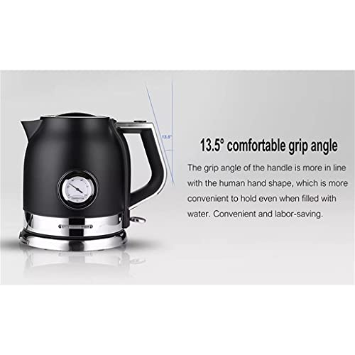 Tetera eléctrica con control de temperatura de acero inoxidable miniatura 5