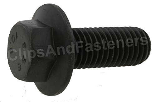 Clipsandfasteners Inc (1) M14-2.0 X 35Mm Hex Head Flange Bolt Non Serrated Class 10.9 Plain DIN 6921