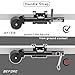 TOWKING 6-inch Dual Wheels Trailer Jack, 13