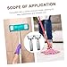 Ipetboom 2pcs Mop Stick Clamp for Floor Cleaning Mop Replacement Handle Clamp Easy to Use