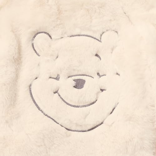 Magic Threadz Disney Clothes Baby Boys Hooded Pram Suit – Fleece Footed Coverall with Ears, Winnie the Pooh Outfit (0–6/9M)3