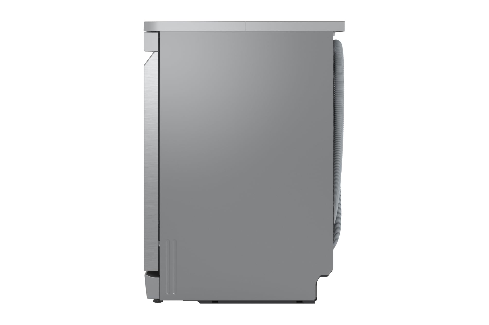LG DF375HVS Lavastoviglie Libera Installazione Classe A, 14 Coperti, Lavaggio a Vapore TrueSteam, LED Esterno, Sistema QuadWash con 4 Bracci Irroratori, Serie 5, Auto-Apertura, 43dB, Wi-Fi, Grigia