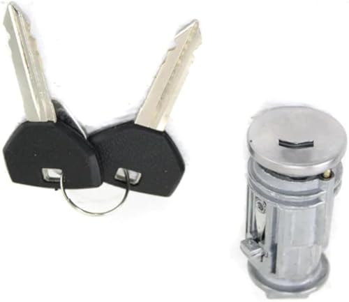 Miniatura 4 de Para Jeep Cherokee Cilindro de bloqueo de encendido 1998 99 00 2001 | con llaves | Cromo | Llave operable | Interruptor de encendido