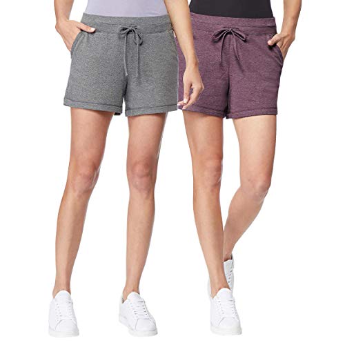 32 DEGREES Ladies' 2-Pack Short - Gray Large