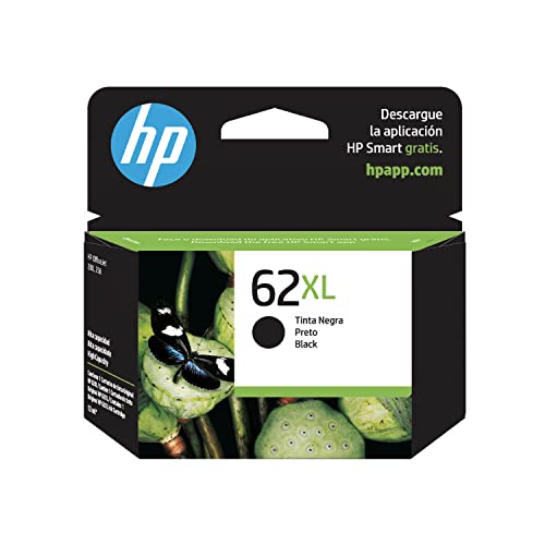 Hp 62Xl Cartuccia D'Inchiostro Originale Nero - Cartucce D'Inchiostro (Originale, Inchiostro A Pigmento, Nero, Hp, Envy 5640, Alta Efficienza (Xl))