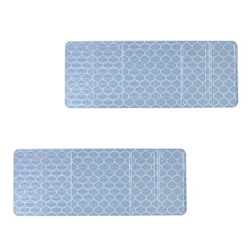 GATHINESS 2 Protectores de Cocina contra Salpicaduras de Aceite en Aluminio Fácil de Limpiar para Placas de Gas Modernos y Creativos