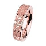 edvita petit Oberfläche mit Rosenmuster, Rotgold beschichtet