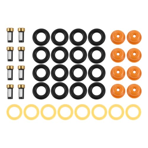 Kit inyector combustible coche 8 juegos tapas sellos TK712 Ford Ranger Taurus