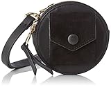 Glänzendes Metalldekor Liebeskind Berlin Damen Crosswaxs Capoes Umhängetasche Schwarz (Black)