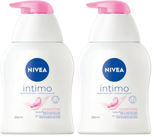 NIVEA Intimo Limpieza Sensible Loción, 250 ml (Paquete de 2)