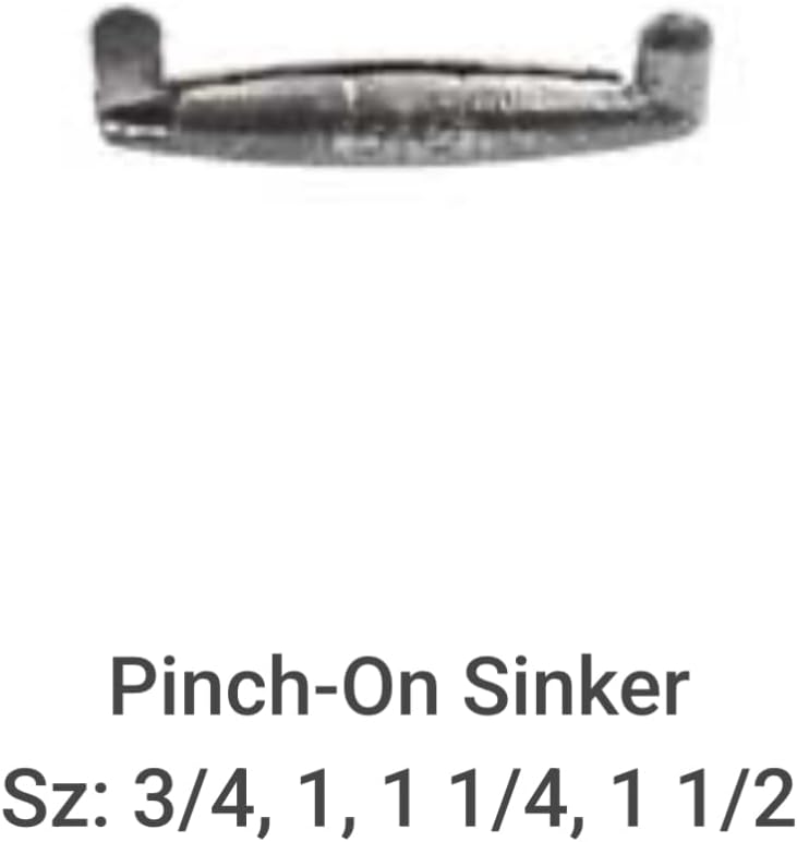 Do It Pinch-On Sinker Size 3/4, 1, 1 1/4, 1 1/2 Oz. Do it Mold 3313 Cavities 4 Total