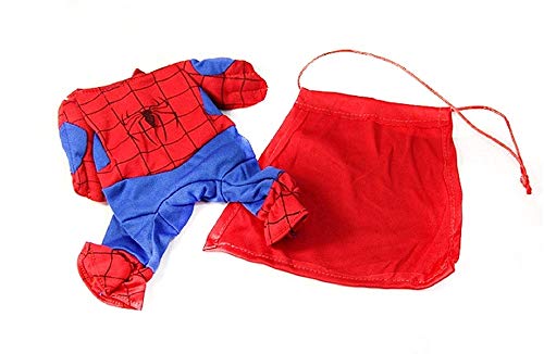 Legisdream Vestito per Cani da Spiderman Idea