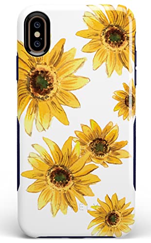 Coque iPhone Xs Max tournesols Casely : protection intégrale chic et antichoc