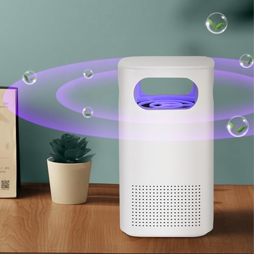 Purificador de aire: purificador de aire doméstico con filtro HEPA, purificador de aire compacto y silencioso, filtro de aire silencioso y purificador, eliminador de olores para mascotas, limpiador de - imagen 4