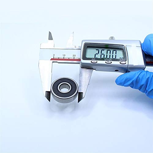 Rodamiento 629RS de bolas miniatura con dimensiones de 9x26x8 mm sellado 4