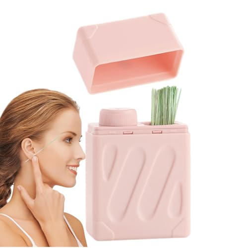 Piercing Cleaner,Ear Hole Care Tool - Portable Odor Removal 60 Piercing Cleaner Floss and Cleaning Solution for Home Use