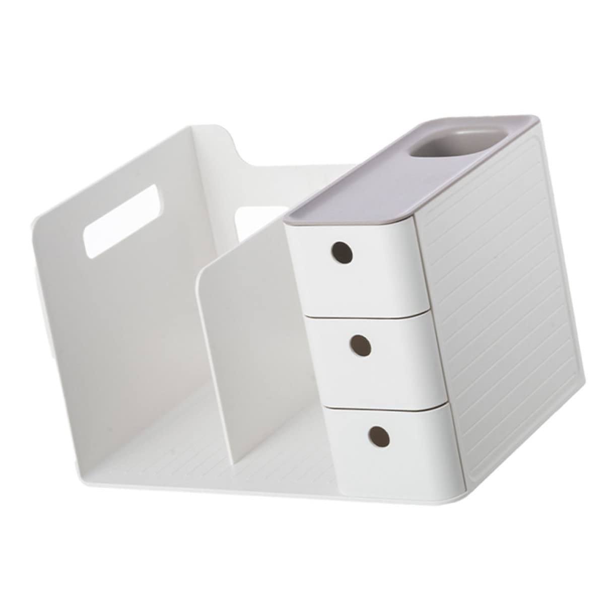 Organizzatore da Scrivania Ufficio in Plastico Scomparti