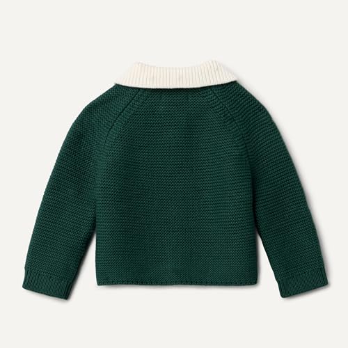 Image of Amazon Essentials x Sofia Grainge Unisex Toddlers and Babies' Peter Pan Collar Sweater Jacket