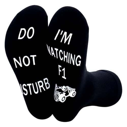 GWAWG Calcetines de Fórmula 1 para hombre, calcetines divertidos...