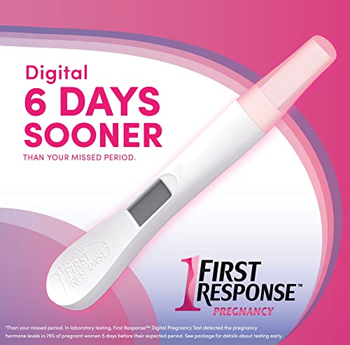 Image of First Response Gold Digital Pregnancy Test, 4 Pack