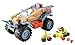 Matchbox Big Boots Dino Adventure Vehicle Playset, 4 x 4"