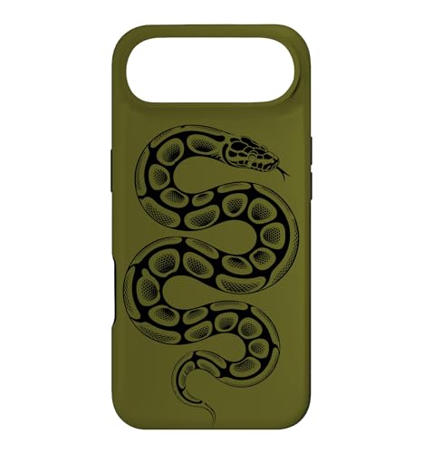Ball Python Sketch �~�j�}���X�g�� - �O���[�� �X�}�z�P�[�X iPhone Air �p