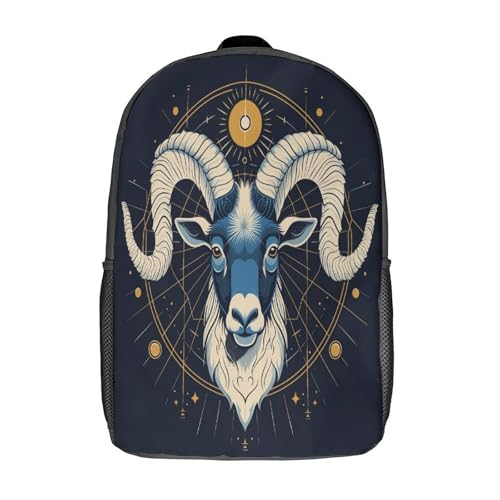 Sac à dos chèvre pour enfants de 43 cm parfait pour la rentrée en école maternelle
