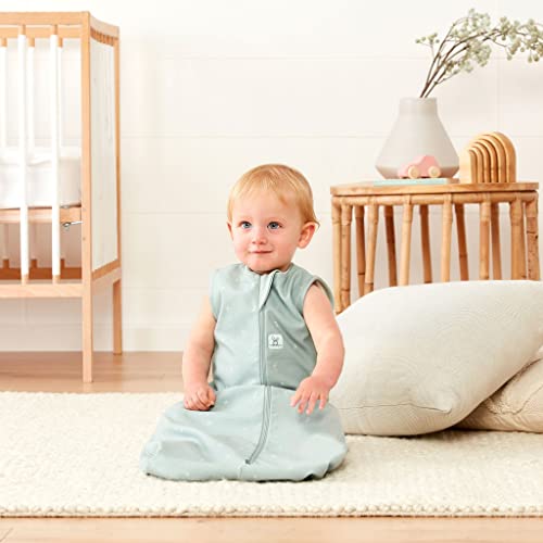 Image of ergoPouch Jersey Sleeping Bag 0.2 TOG - Arms-Out Baby Sleep Sack, Ideal Transition from Swaddling, Slim Fit Keeps Baby Secure & Comfortable, Soft Breathable Fabric (3-12 Months, Berries)