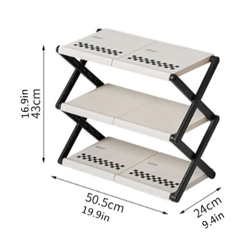 Placard mince et étagère à chaussures pliable réglable pour optimiser l'espace