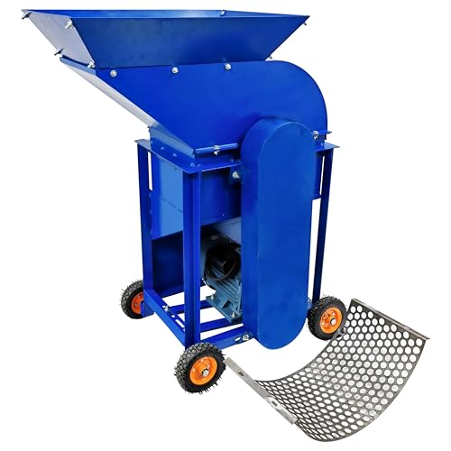 LGXEnzhuo 220V Soil Crusher Organic Fertilizer Crusher Enlarge Widen Feed Port Rice Seedling Raising Powder Soil Machine 3KW 18.64A