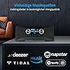 MEDION P85289 Internetradio mit DAB+ (WLAN, UKW, Spotify Connect, Amazon Music, DLNA, USB, Kopfhörer-Anschluss, AUX, LAN, Sleep Timer) schwarz #2